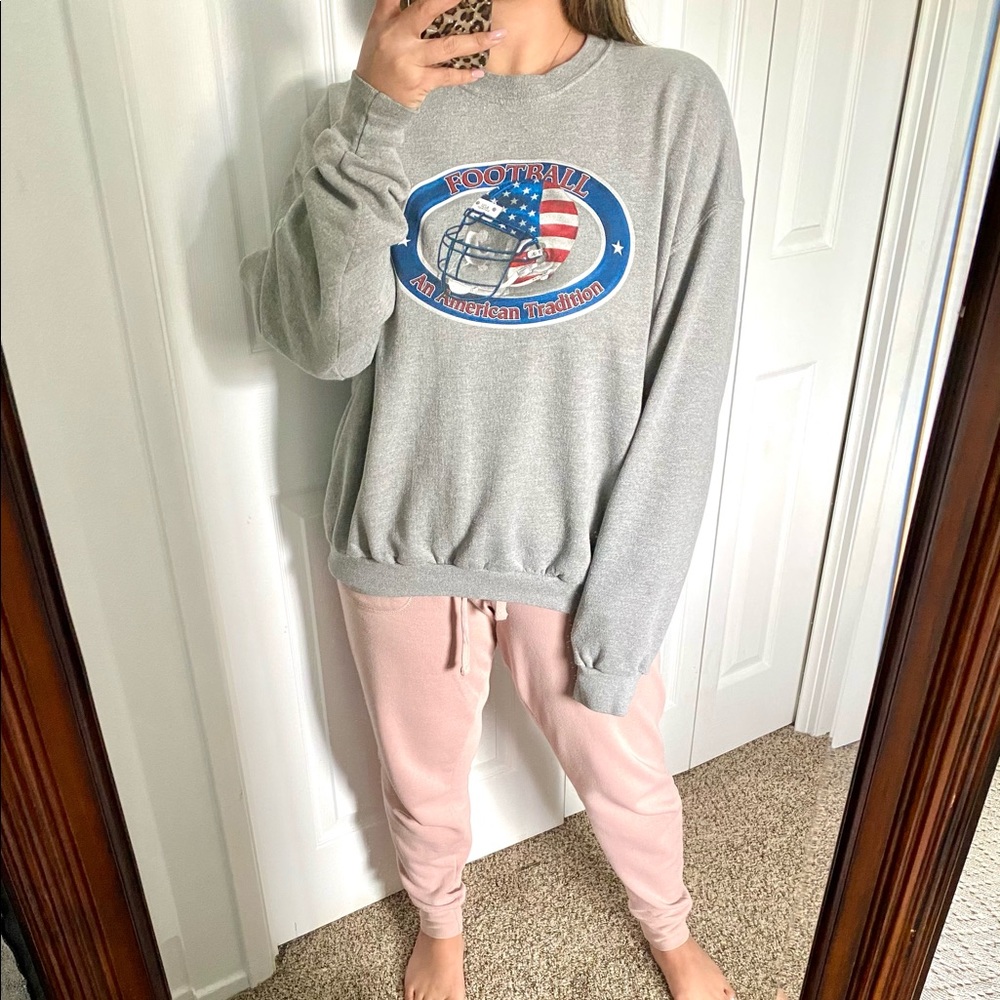 Football oversized sweatshirt